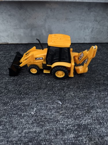Yellow jcb digger dumper toy - yellow,