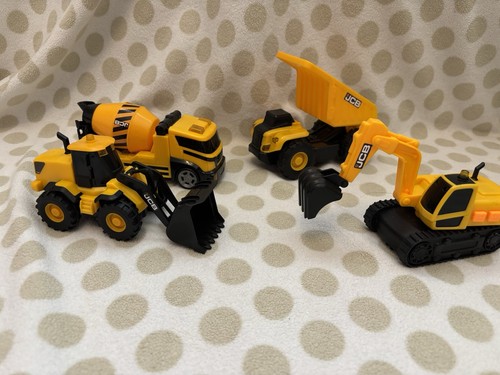 Jcb toy set - piece, plastic