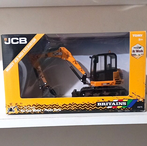 Britains jcb midi excavator - britains,