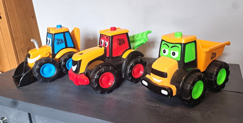 Jcb push along toy vehicle - push,