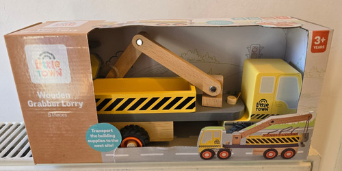 Little town wooden grabber - wooden,
