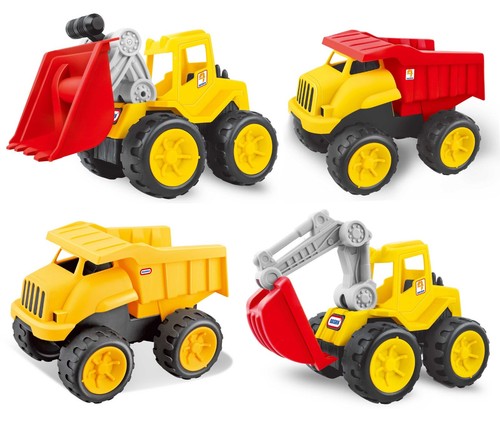 Bulldozer digger dumper truck - dumper,